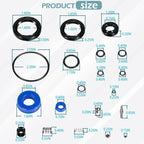 for Bishamon BS-55 BS-65 Manual Pallet Jack BI 52103704-SUPER Seal Repair Kit