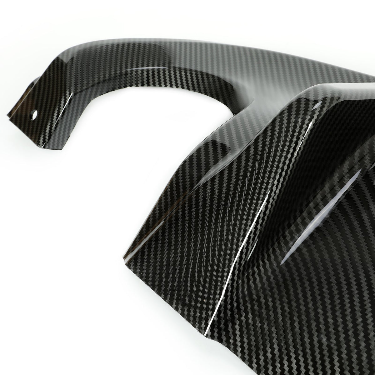 Rear Lip For 2014-2017 Infiniti Q50 Bumper Diffuser Wing Carbon Fiber Style