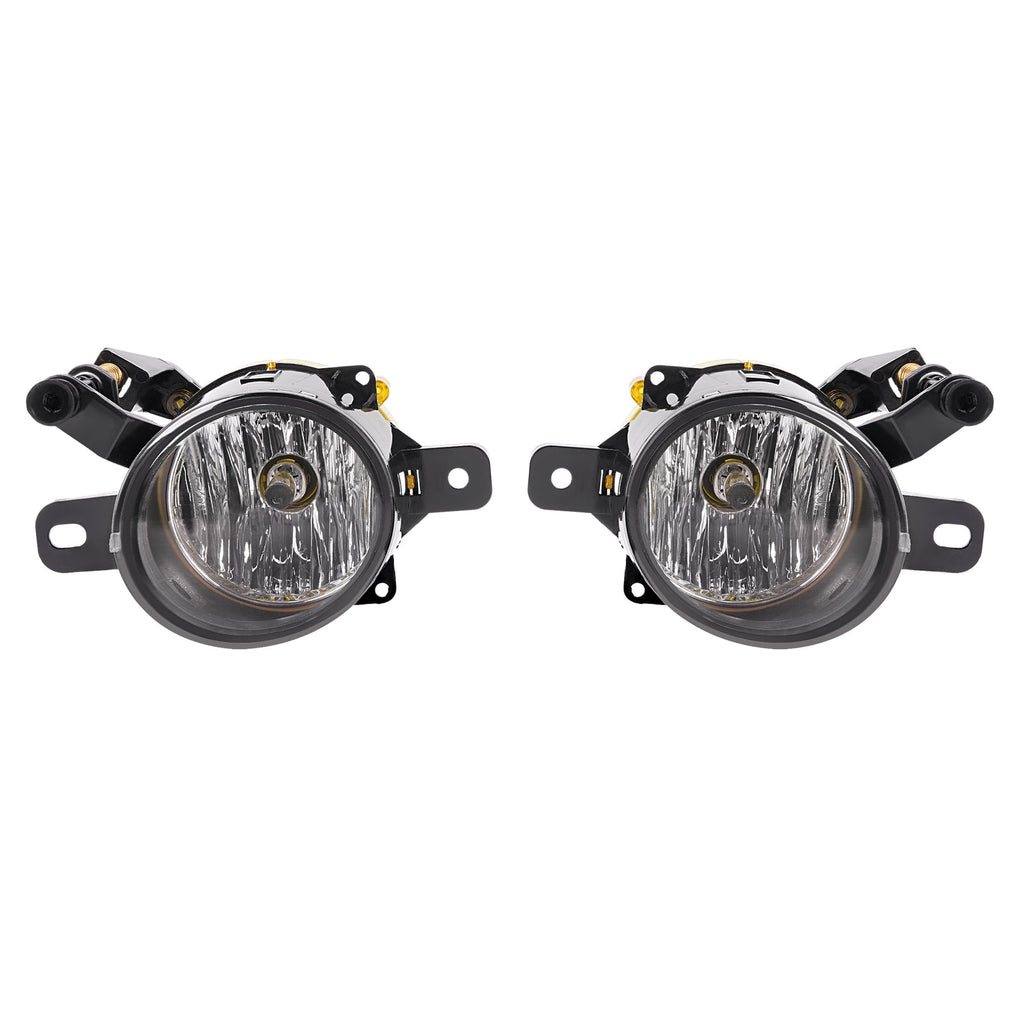 Pair Fog Lights w/Bezel Bumper Lamp Cover For Cadillac SRX 2010 - 2016 2015