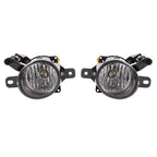 Pair Fog Lights w/Bezel Bumper Lamp Cover For Cadillac SRX 2010 - 2016 2015
