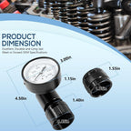 66841 Engine Mini Valve Spring Tester with Micrometer Combo, Vise/Arbor Mount