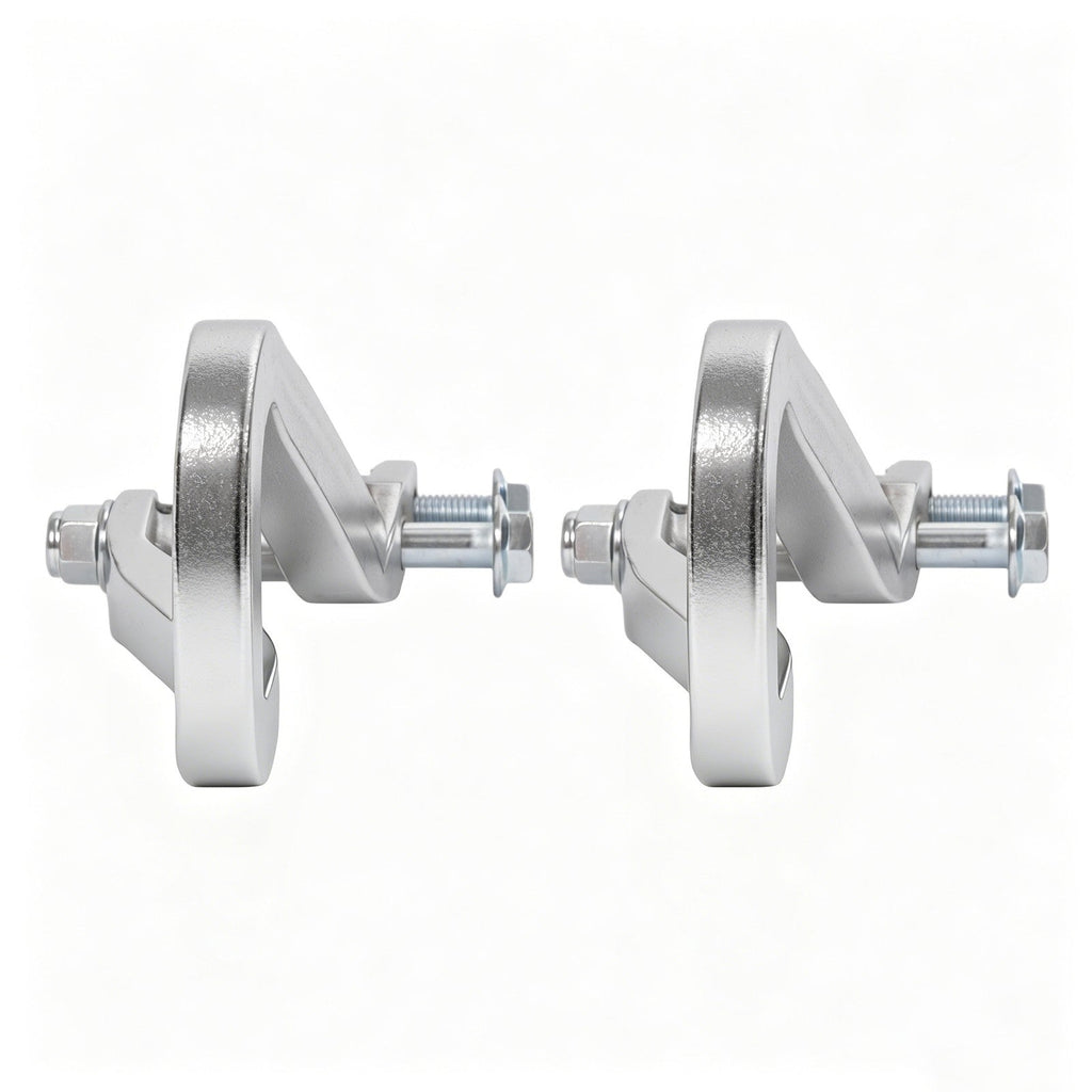 2X Front Chrome Tow Recovery Hooks w/Bolts #84195902 For GMC Sierra 1500 2019-26