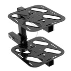 Folding Hitch-Mounted Ski Snowboard Rack 2" Receiver Holds 4 Pairs of Skis