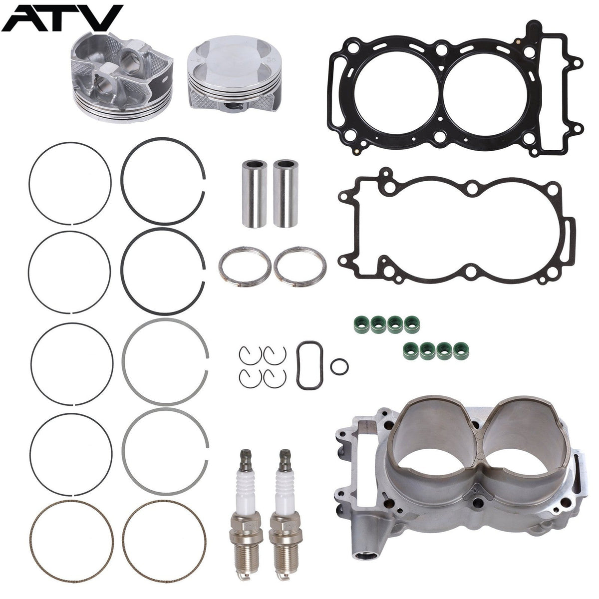 Cylinder Piston Gasket Kit For Polaris Ranger Crew XP 900 RZR 900 93mm 3022278