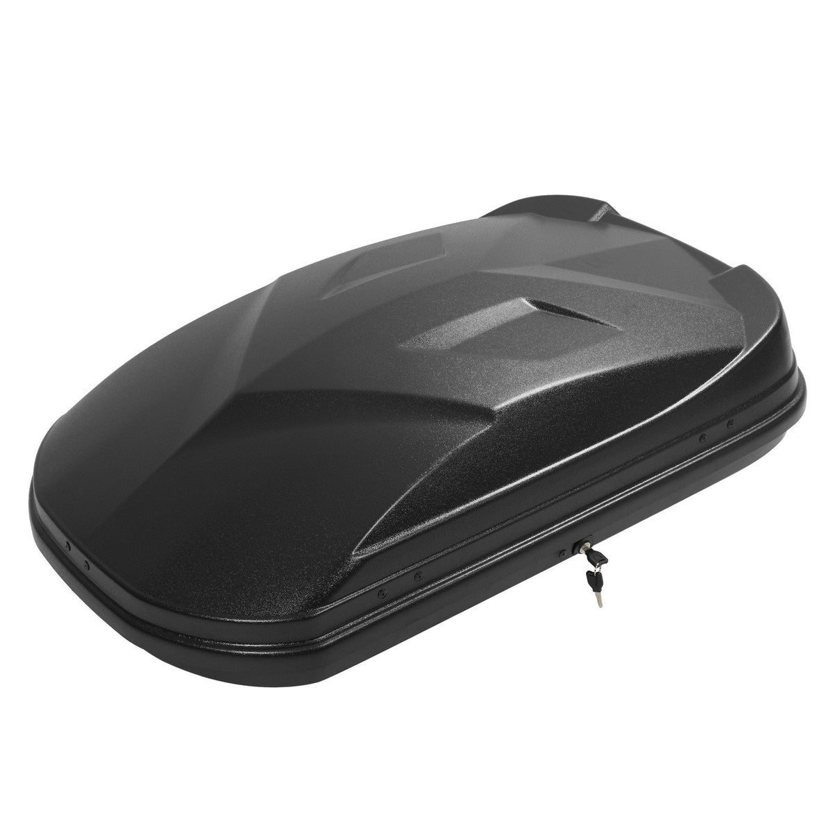 15 Cubic Hard Shell Roof Top Mount Car Storage Travel Luggage Box Cargo Carrier