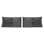 For Chevrolet/ GMC Truck 1977-1980 Inner Door Panels Black Plastic Left+Right