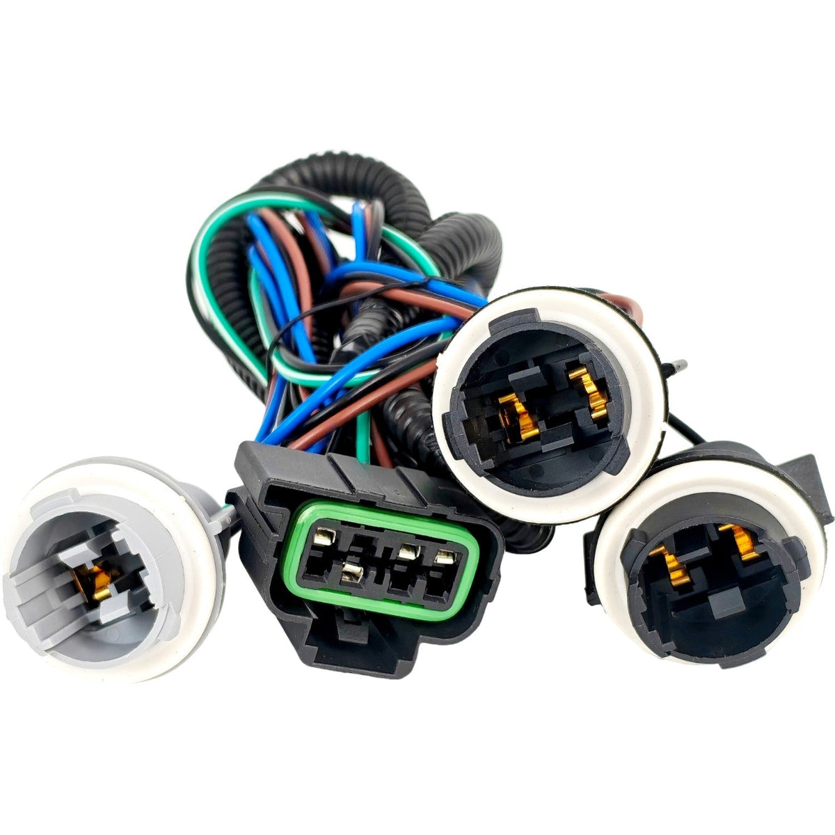 2X 15824514 15824515 Tail Lamp Wiring Harness Fit for Chevrolet Silverado 1500