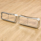 ABS Headlight Bezel w/ Visor Fit For Peterbilt 379 Freightliner Kenworth Truck
