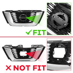 Front Chrome Bumper Grille Upper Grill For Nissan Rogue 2017 18 2020 #NI1200281