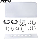 2 PIECE Windshield Glass For Kubota RTV X900 X1120 X1140  2016-2022 KB-X900LWV