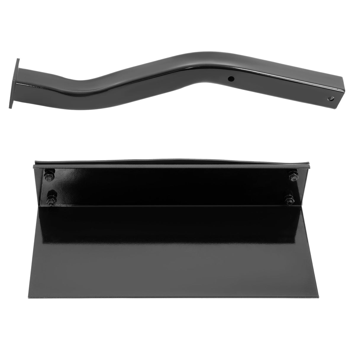 Universal Rear Half Fender Mounting Bracket Powder Coated Steel Pair New