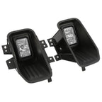 Clear Lens Halogen Fog Lights Lamps Set Pair For Ford F-150 F150 2018-2020