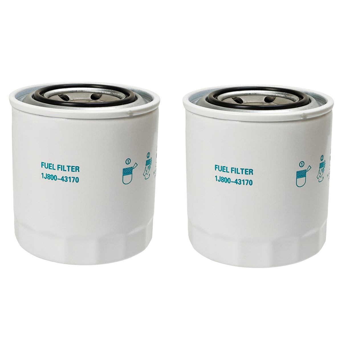 2X FF42110 Fuel Filter Replaces 1J80043170 SN25220 600383 WF10383