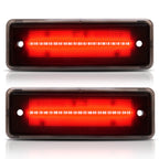 2x Smoke LED Rear Side Marker Lights Lamps For El Camino & Caballero 1978-1987