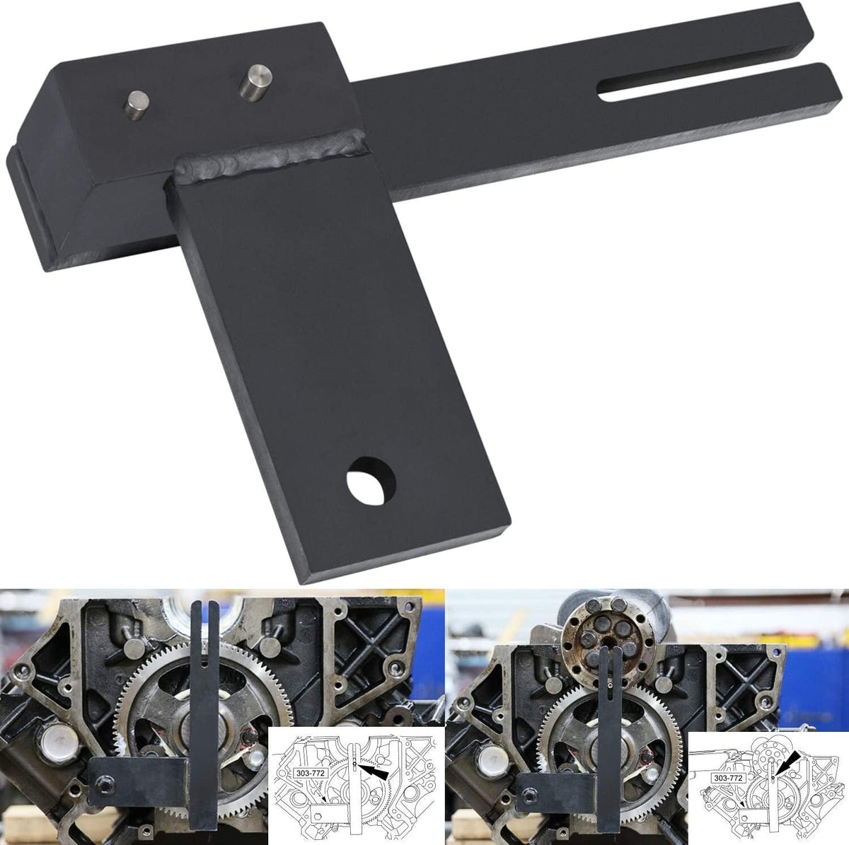 303-772 Camshaft & Crankshaft Alignment Timing Tool for 6.0L 6.4L Ford 2003-2010