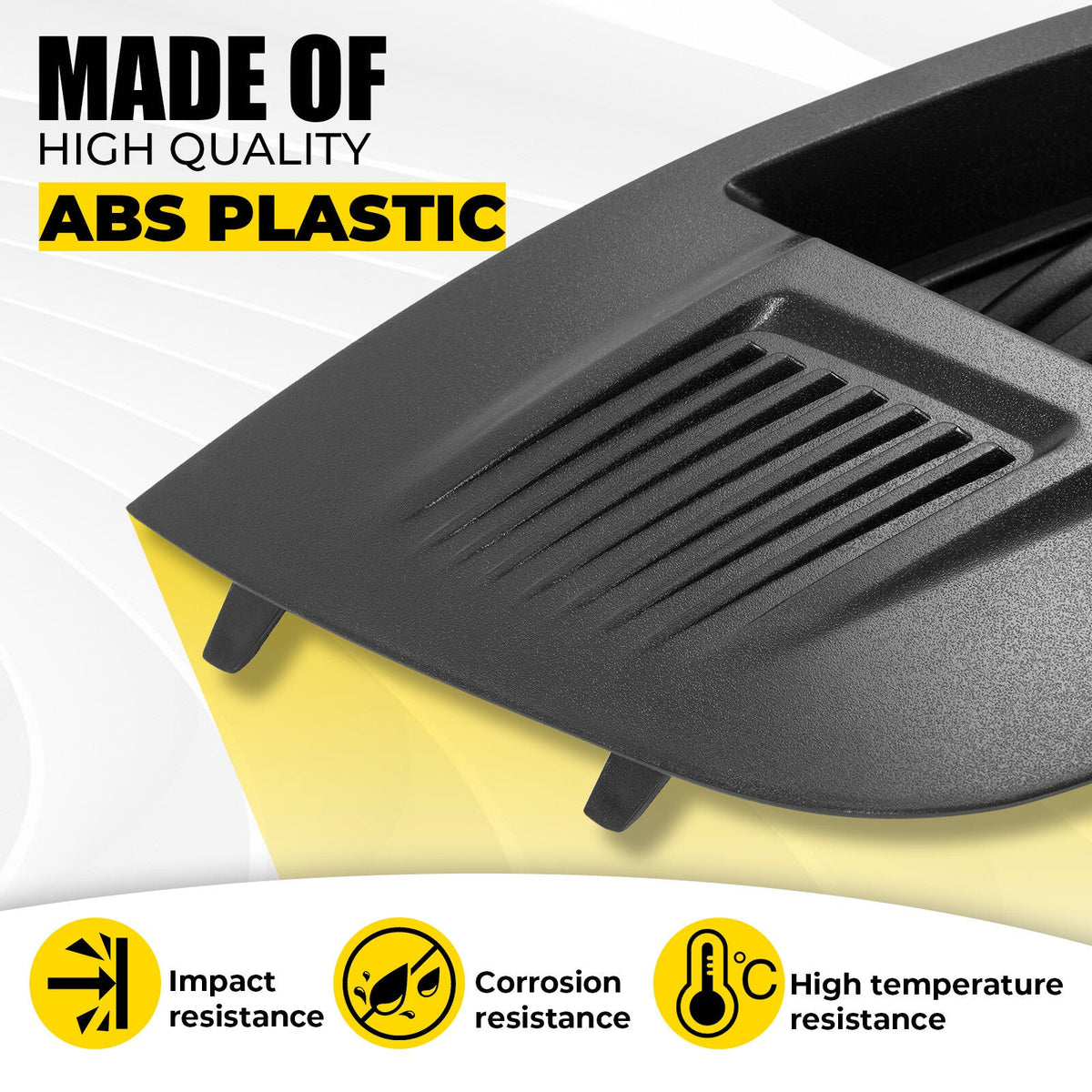Pair Fog Light Cover Bezel Trim Left & Right Side For Chevy Traverse 2013-2017