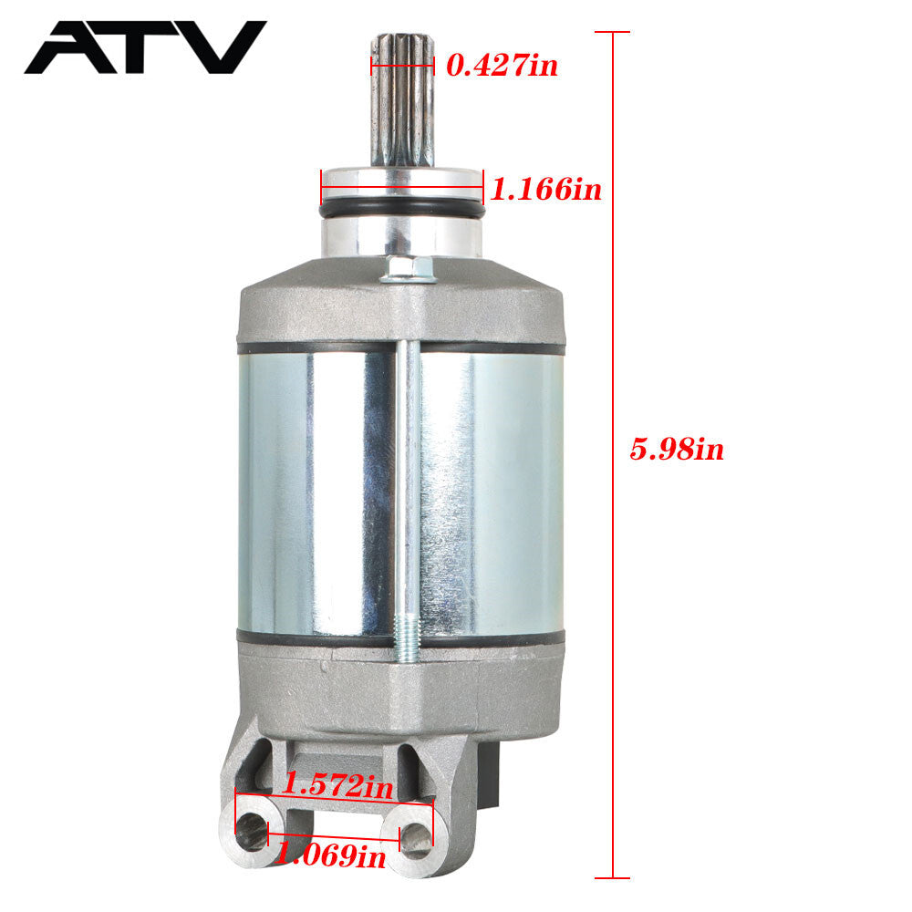 For Kawasaki KFX450R Starter Motor Assembly 2008 2009 2010 2011 2012 2013 2014