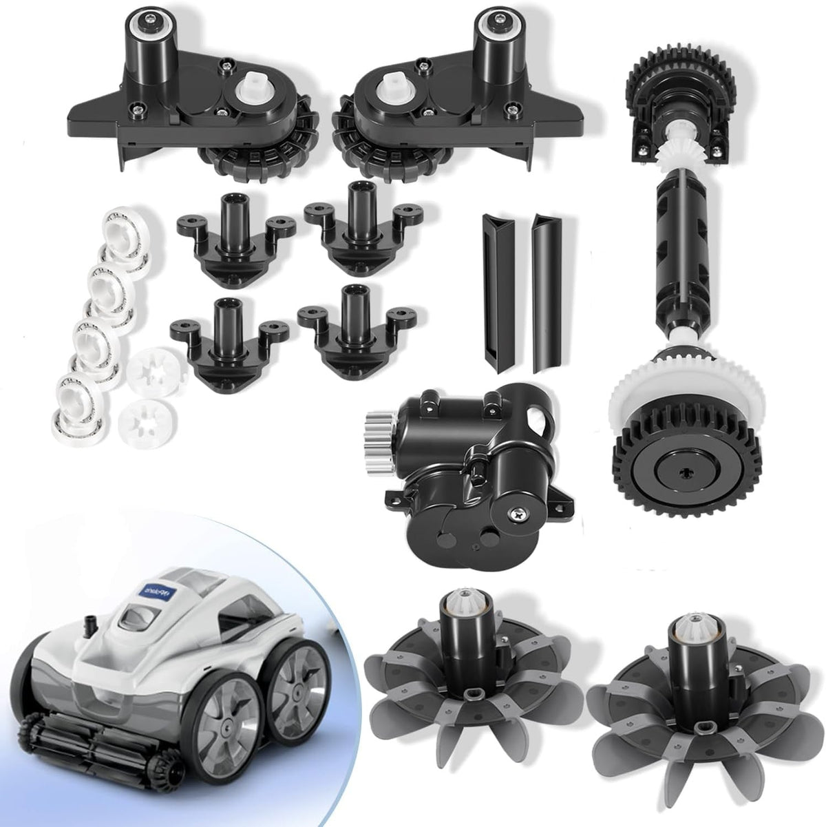 for Polaris Quattro P40 P4000 Pool Cleaner R0995100 Tune Up Kit Rebuild Parts