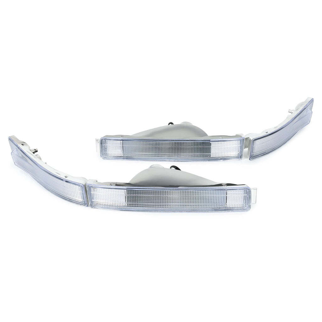 Front Bumper Signal Light lamp clear Lens Left&Right For Lexus LS400 1990-1994