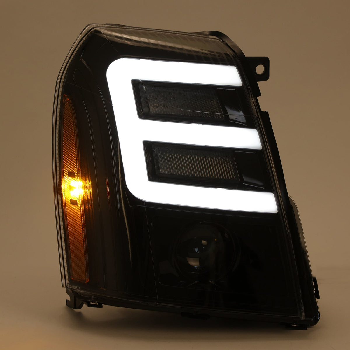 FULL LED DRL Projector Headlights For Cadillac Escalade ESV 2007-2014 HID/Xenon