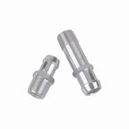 SBC BBC CHEVY HEATER HOSE FITTING SET 3/4" WATER PUMP 5/8" INTAKE CHROMED STEEL