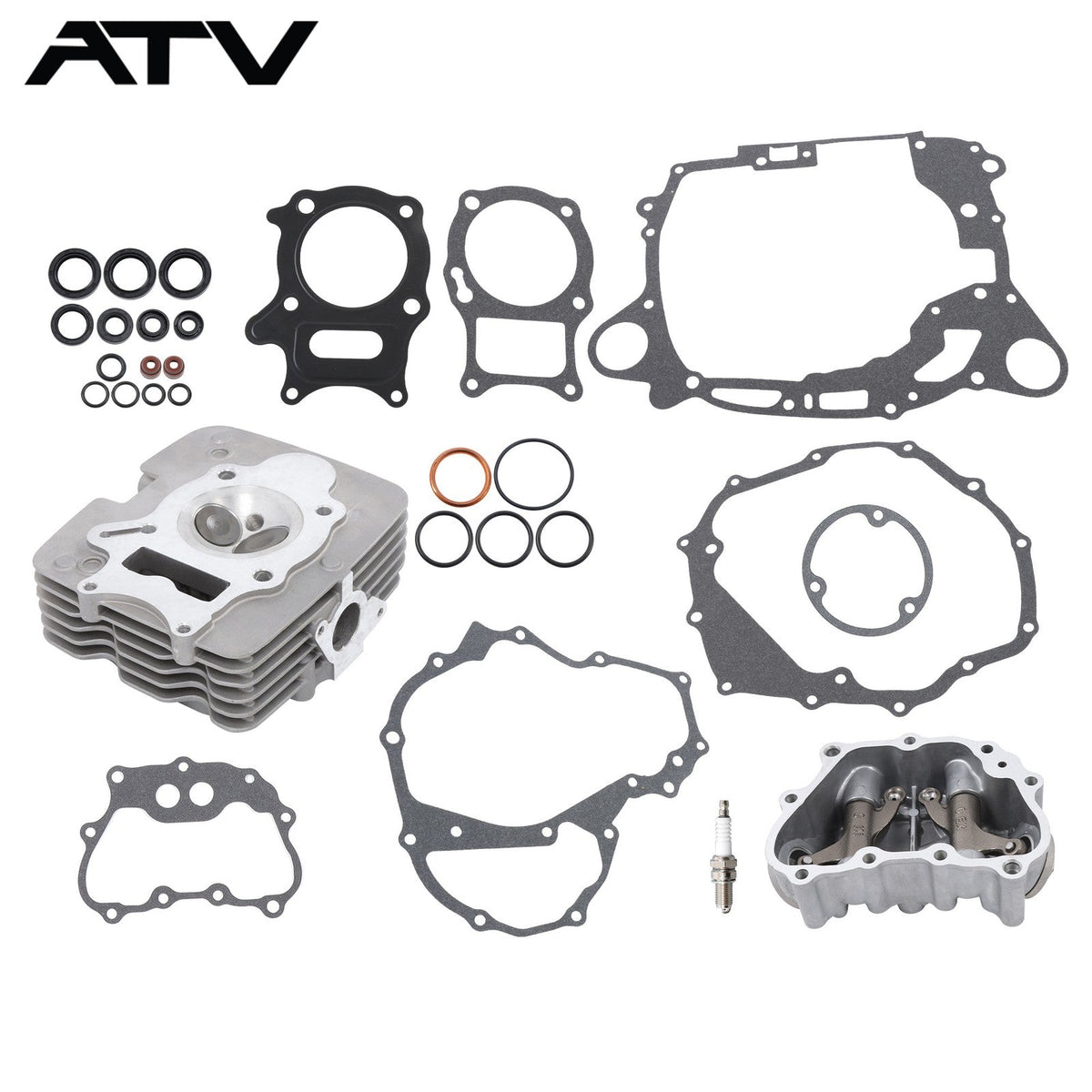 Cylinder Head & Cover Gaskets For HONDA TRX250 TRX250EX SporTrax 250 2X4 2002-14