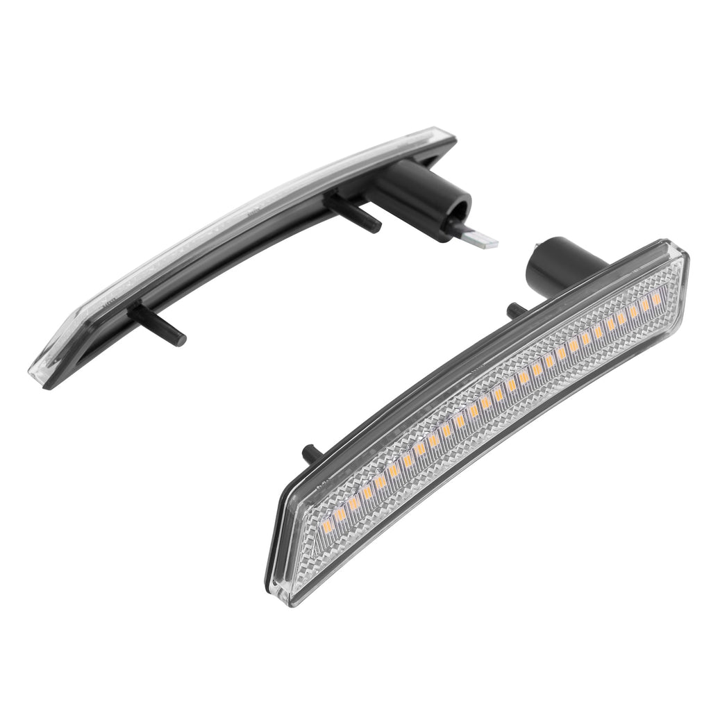 Side Marker Fender Lights Front Rear Set For Mini Cooper 2007-15 R55 R56 R57 R60