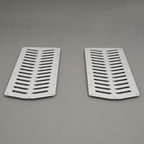 Universal Car Parts Hood Louver Vent Panel Set Hood Cooling Kit Unfinished
