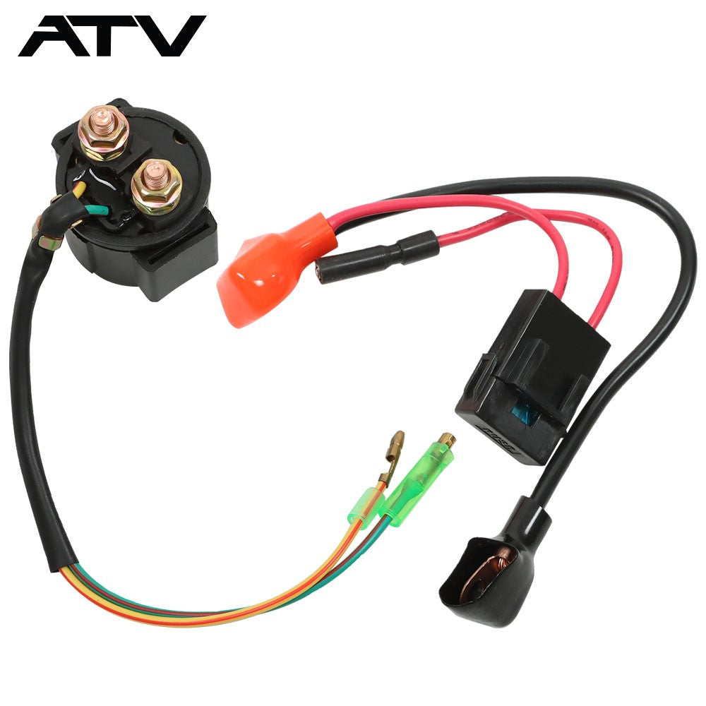 Generic For Honda TRX400EX Starter Relay Solenoid& Positive Side Battery Cable