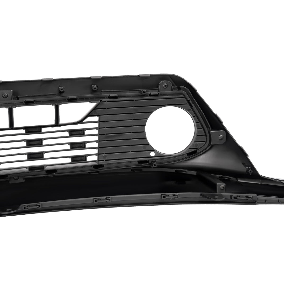 PAINTED BLACK FRONT LOWER BUMPER GRILLE FOR KIA FORTE 2019 2020 2021 #KI1015113