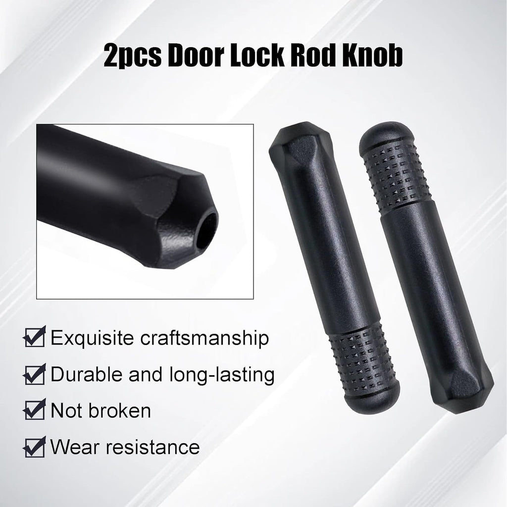 Pack (2)  Door Lock Rod Knob Door Locking Pin Pull for Honda Accord 2003-2007
