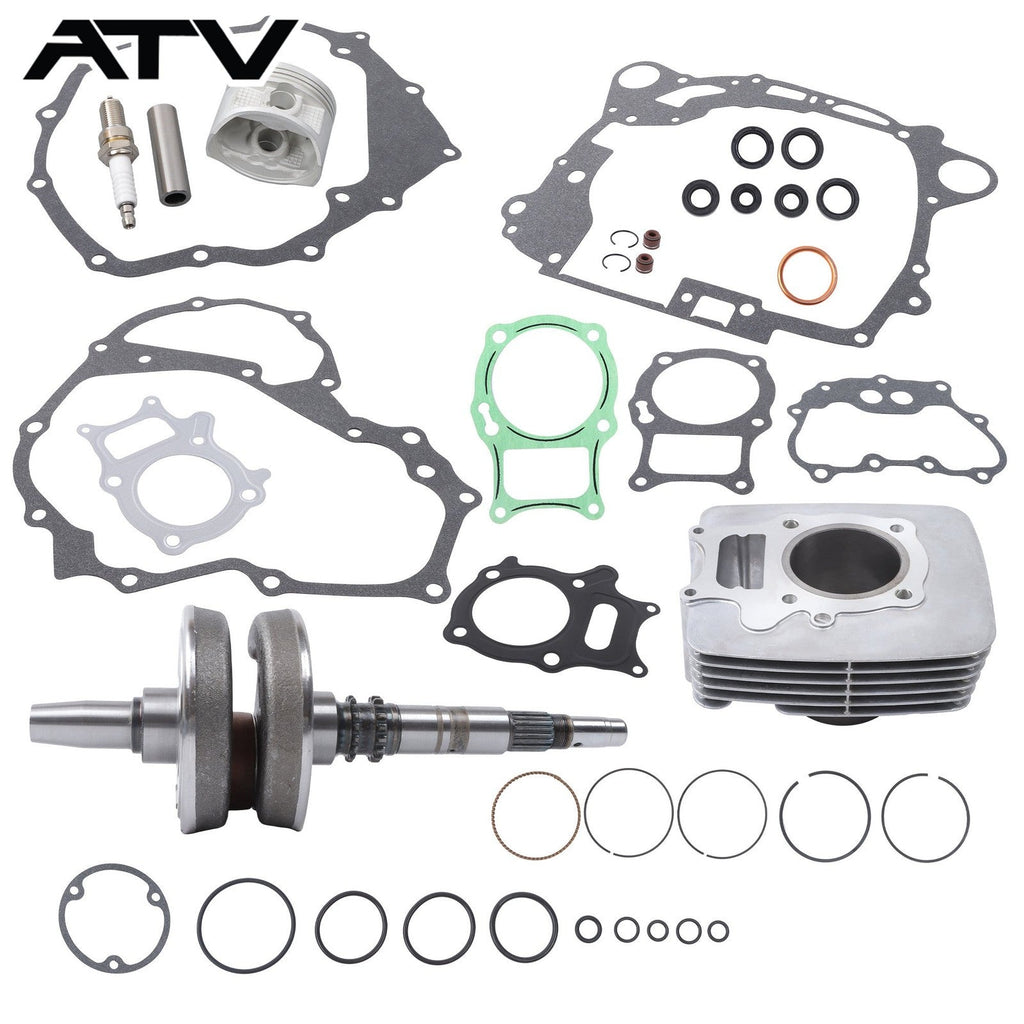For Honda TRX250EX 250TE Recon Engine Crankshaft Cylinder Gasket Seal Repair Kit