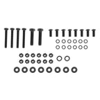 Universal Rear Half Fender Mounting Bracket Powder Coated Steel Pair New