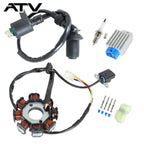 Ignition Coil Spark Plug Regulator Stator For Polaris Outlaw 90 Outlaw 50 07-15