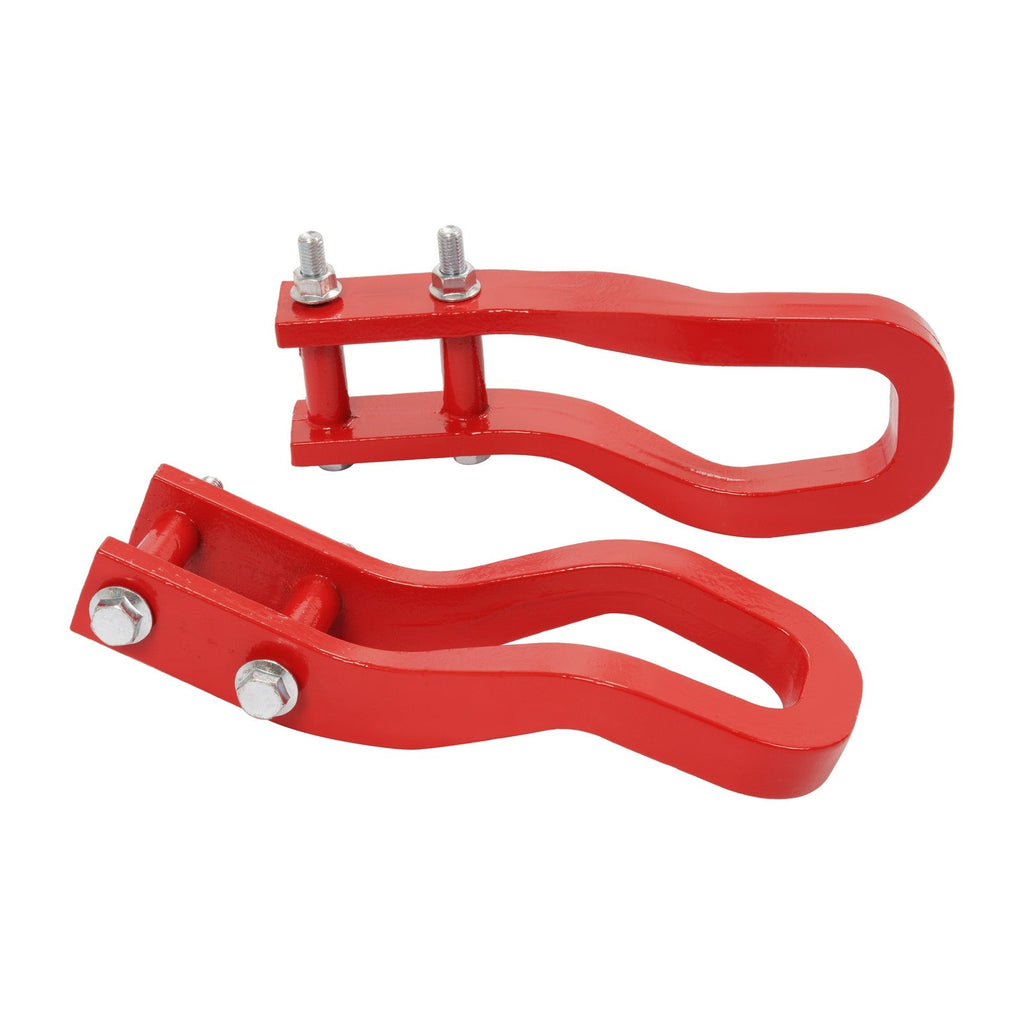 Pair Red Tow Hooks Kit #84513877 For Chevrolet Silverado 2500 HD 3500 HD 20-2026