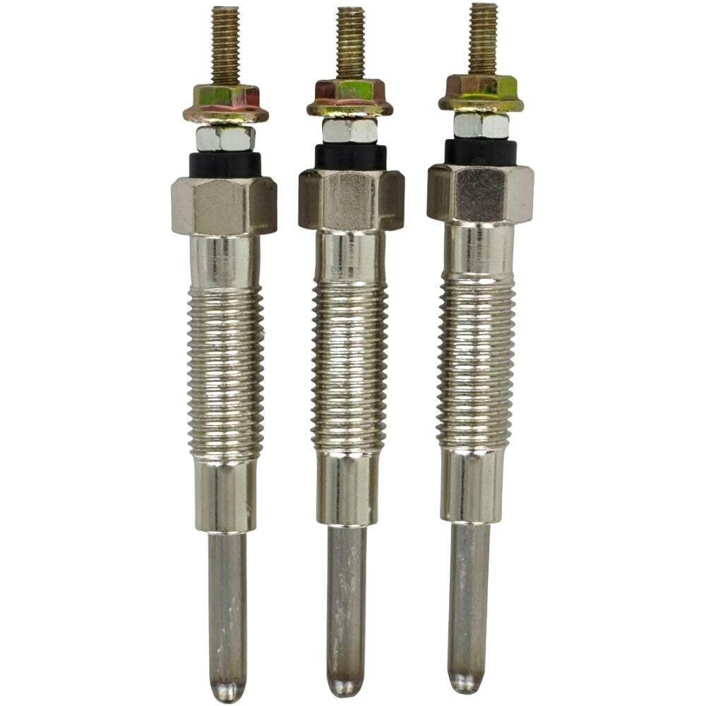 3X Glow Plug Fit for Mitsubishi K2A K2B K2C K3A K3B K3C K3E K3D K3F K3G K3H K3M