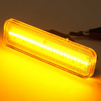 2 Pcs Yellow LED Front Side Marker Lights For El Camino& Caballero& Malibu 78-87