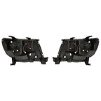 DOT Chrome LED Tube Projector Headlights HeadLamps For Toyota Tacoma 2005-2011