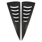 Rear & Side Window Louvers For Chevy Corvette C6 05-13 ABS Sun Shade Cover Vent
