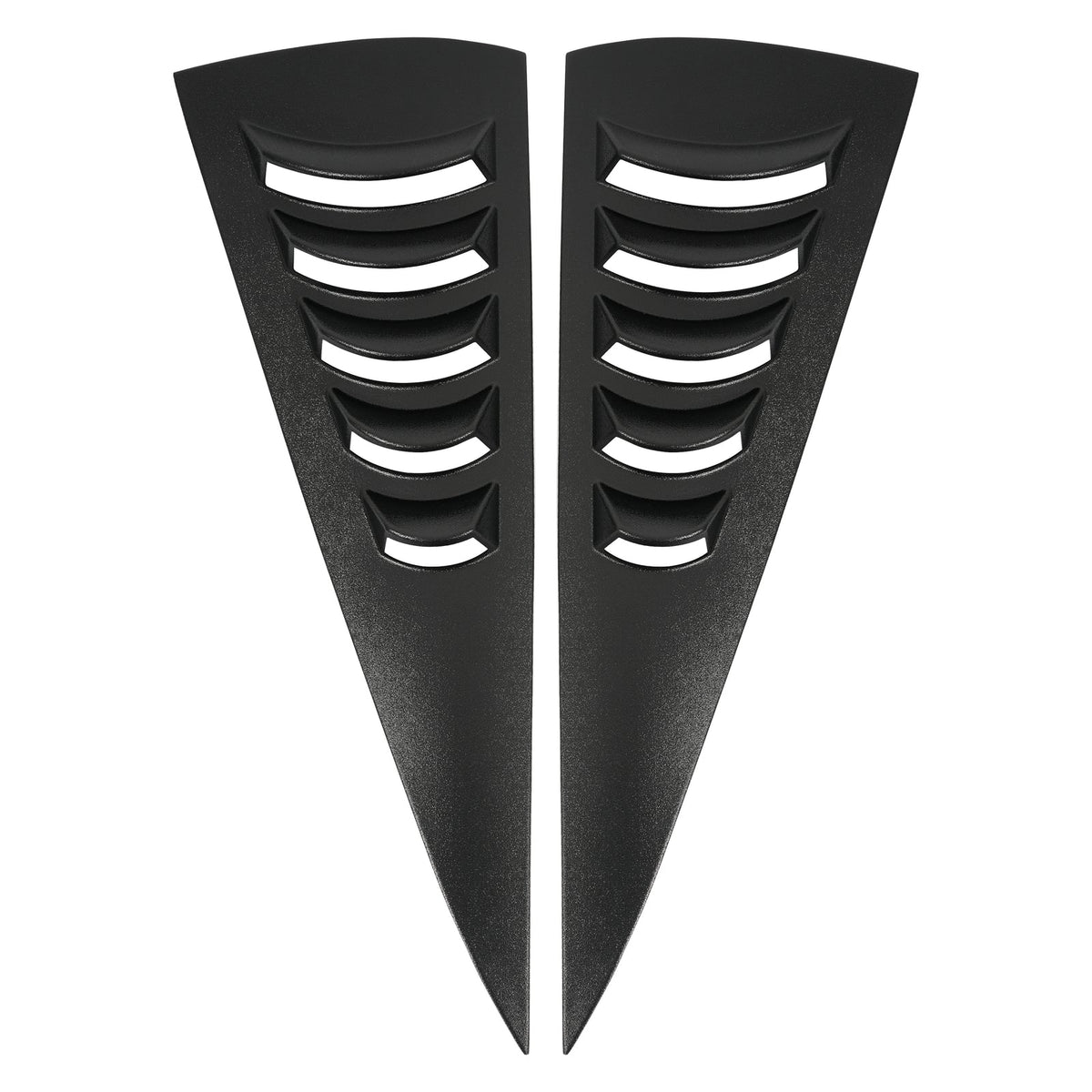 Rear & Side Window Louvers For Chevy Corvette C6 05-13 ABS Sun Shade Cover Vent