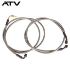Extended Front & Rear Brake Lines Fit for Polaris RZR 800 S 4, RZR XP 900, 570
