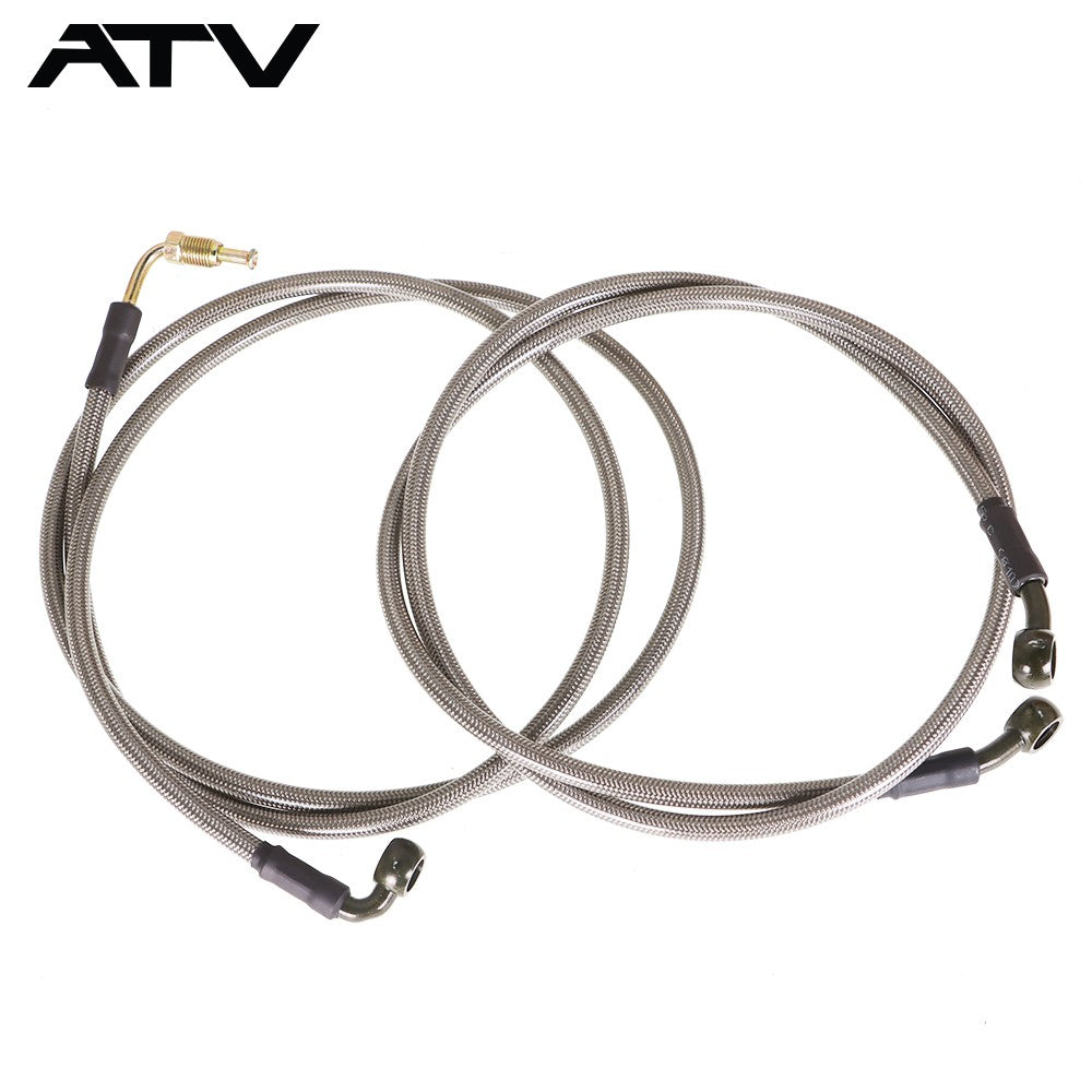 Extended Front & Rear Brake Lines Fit for Polaris RZR 800 S 4, RZR XP 900, 570