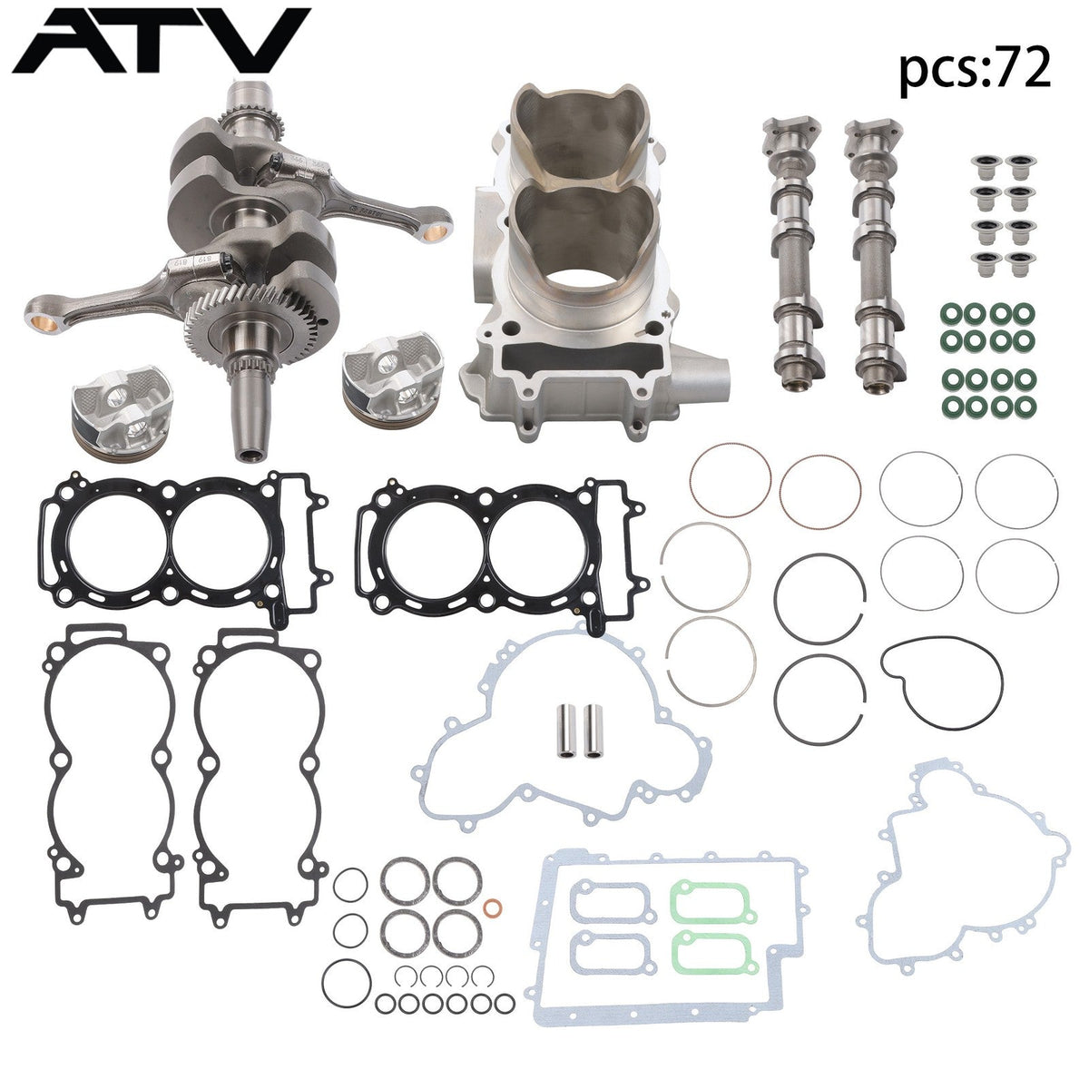 Crankshaft Camshaft Cylinder Kit 3022278 For Polaris RZR 900 XP 2013-2014 93mm