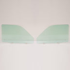 For Toyota Pickup 89-95 Left & Right Front Door Window Tempered Glass W/O VENT