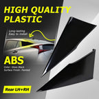 Rear LH+RH Quarter Molding Cover Panel For Toyota Prius 16-22 Prius Prime 17-22