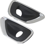 1Pair Fog Light Lamp Bezel Bumper Trim Cover For 2014-16 Jeep Grand Cherokee