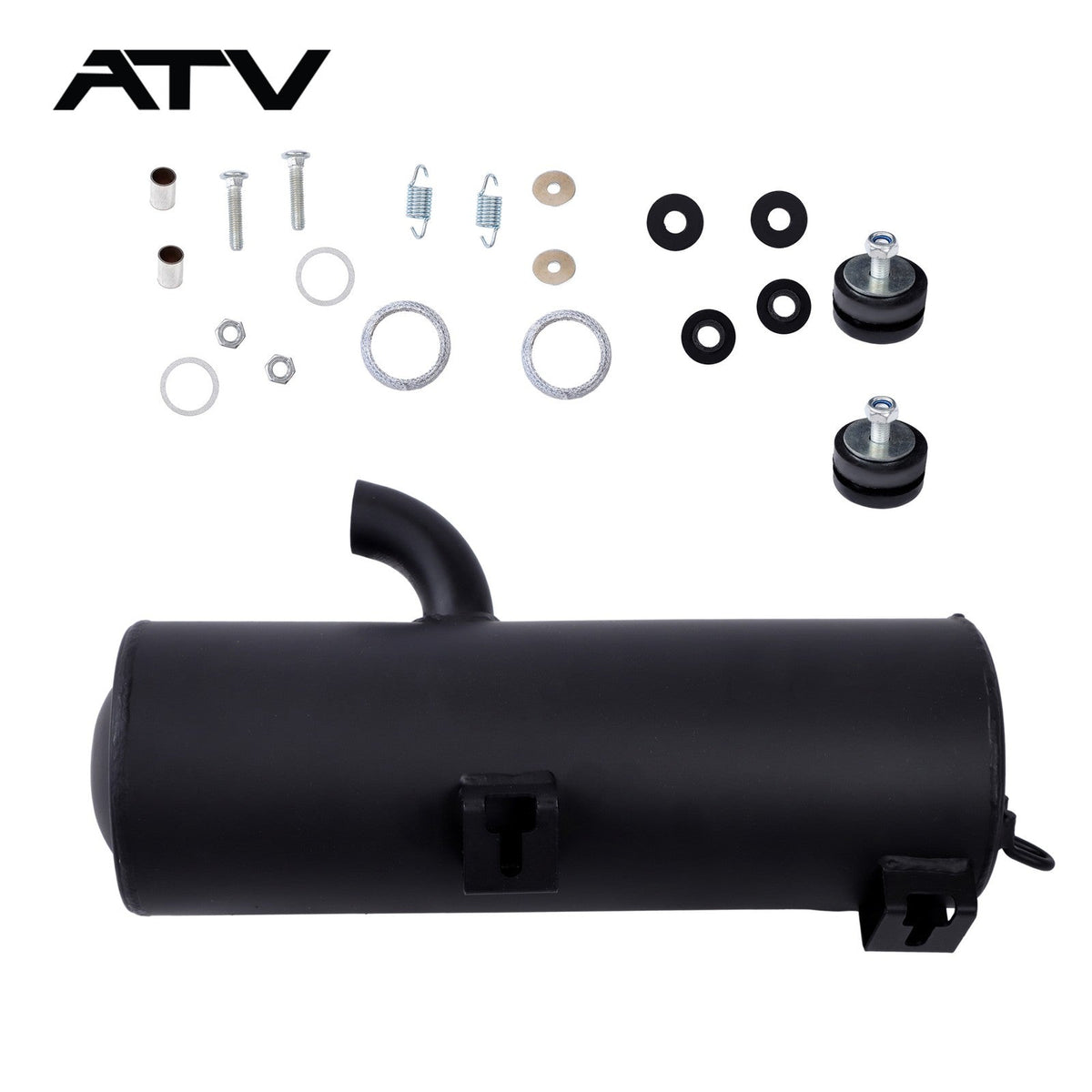For Polaris Sportsman 700 2002-2007 Exhaust Muffler & Gasket Kit 1261223-489 ATV
