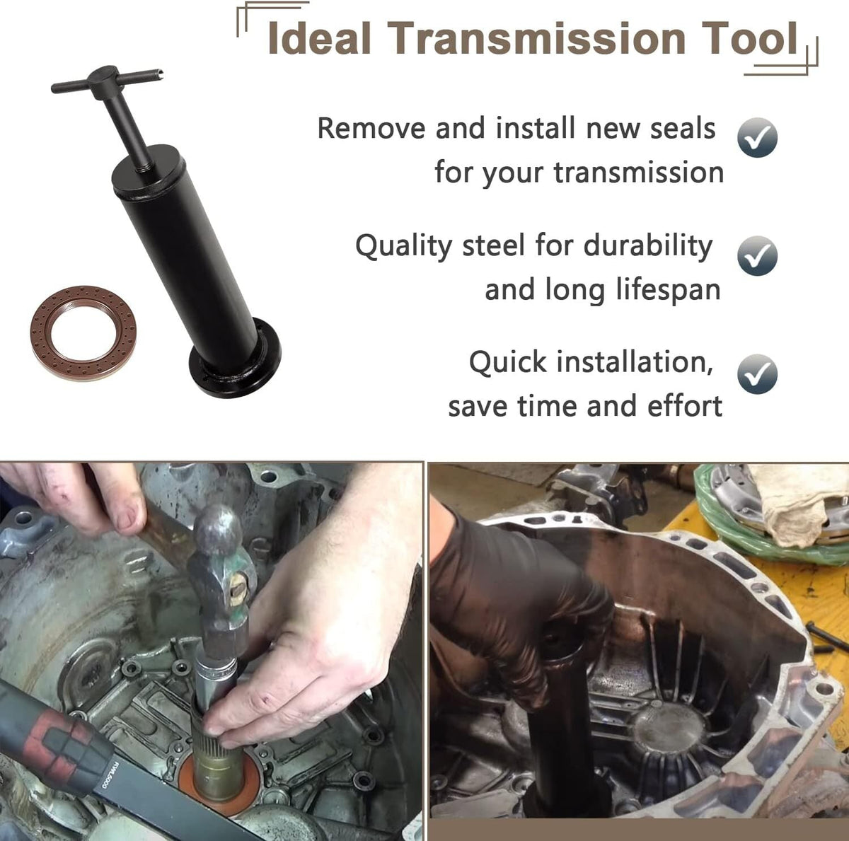 For Ford Focus Festiva DCT DPS6 Dual Clutch Transmission Seal Installer Tool Kit