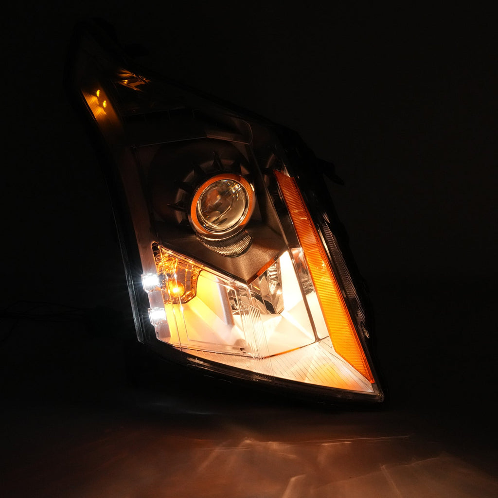 Clear Projector Headlight For Cadillac SRX 2010-2016 Passenger Side Replacement