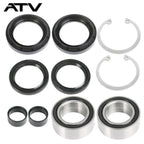 For HONDA Rancher 400 420 TRX420 Front Wheel Bearing & DUST Seal 2004-2014